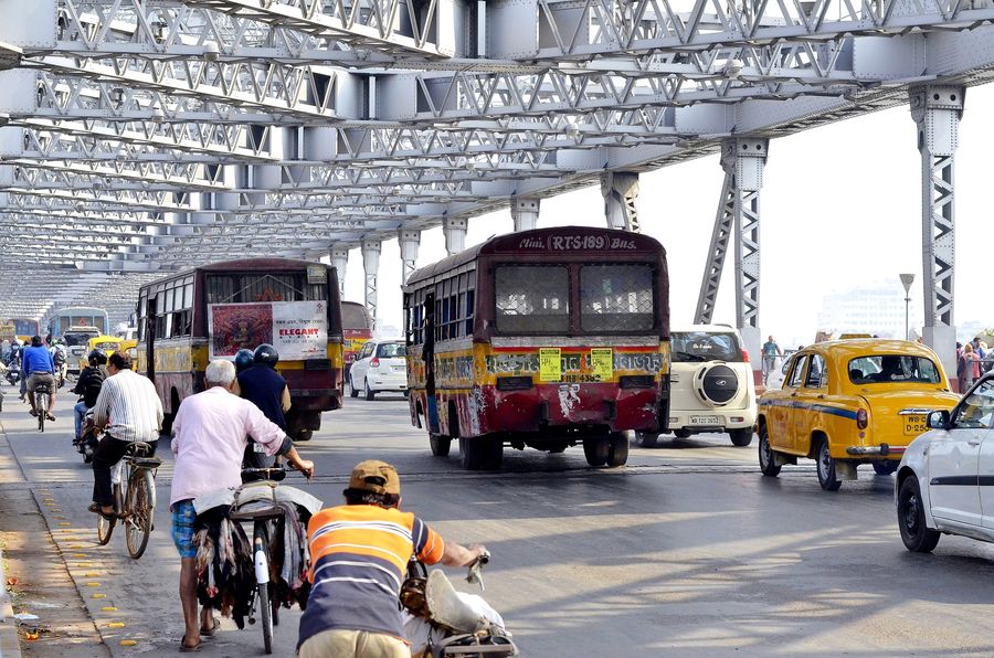 Kolkata Brücke Indien